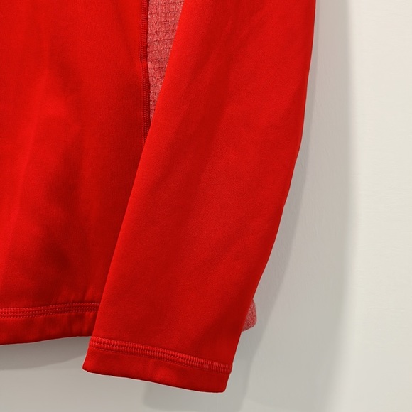 FILA 90s Style Red Half Zip Sport Jacket with Thumb Holes - Picture 4 of 7